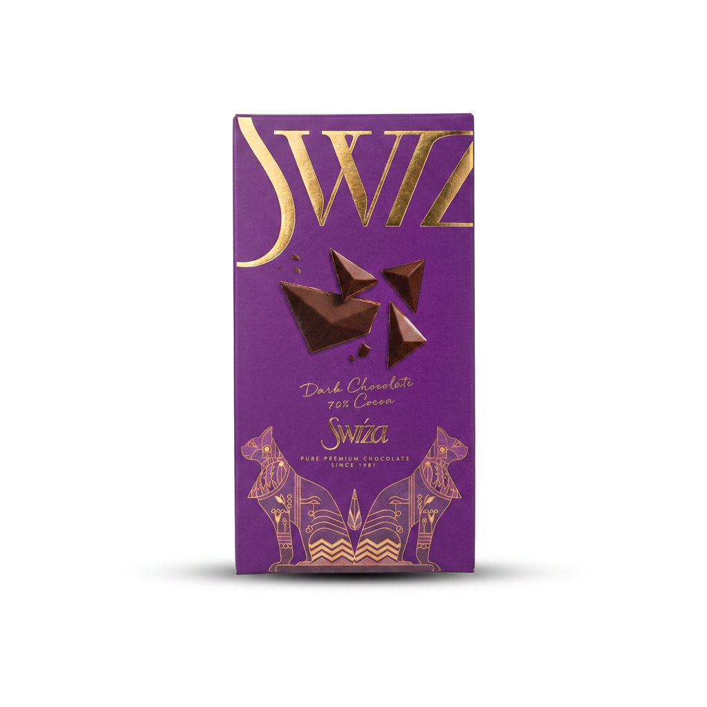 Egyptian Theme - Dark Chocolate 70% Cocoa 100g