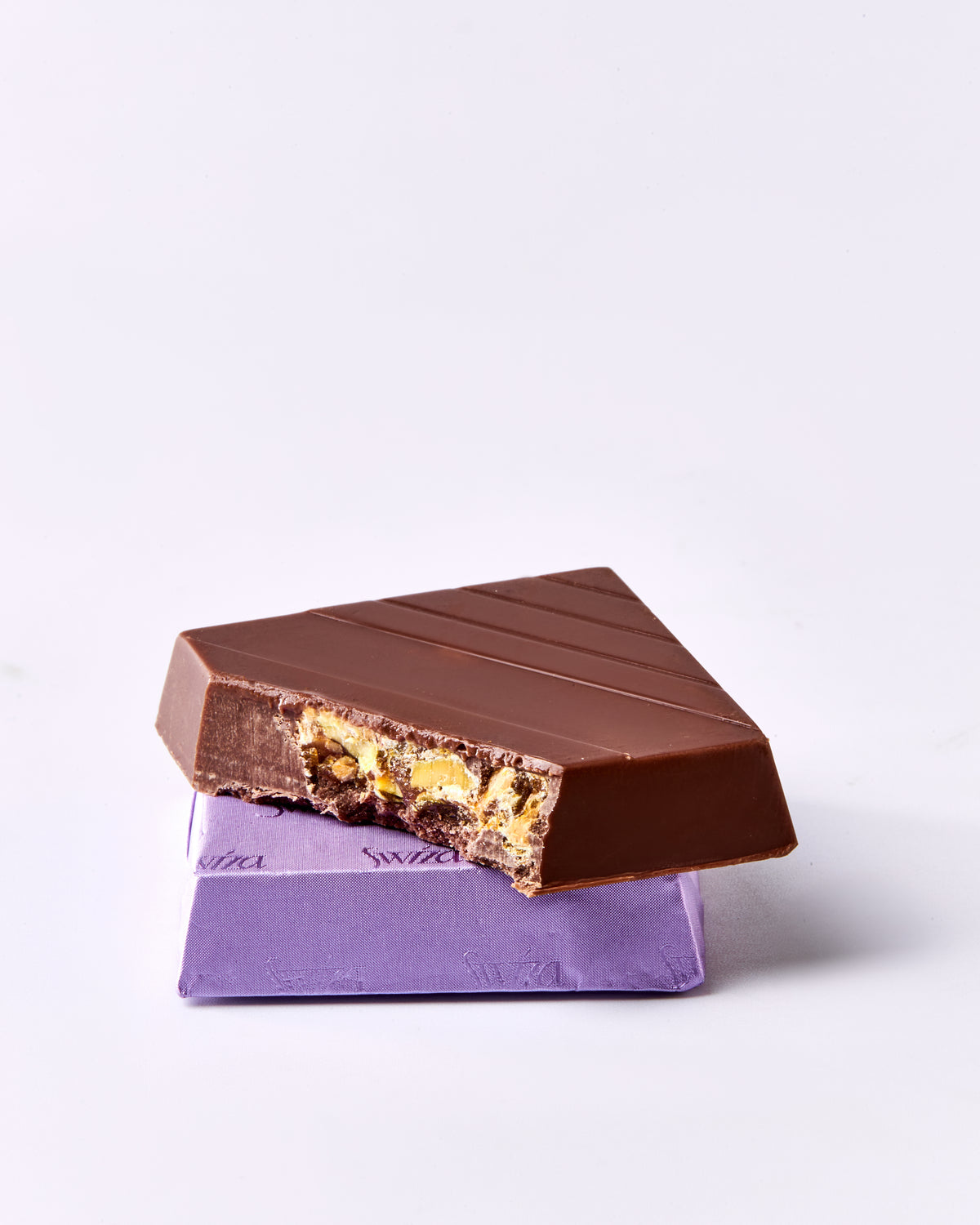 Milk Chocolate with Pistachio Croquant