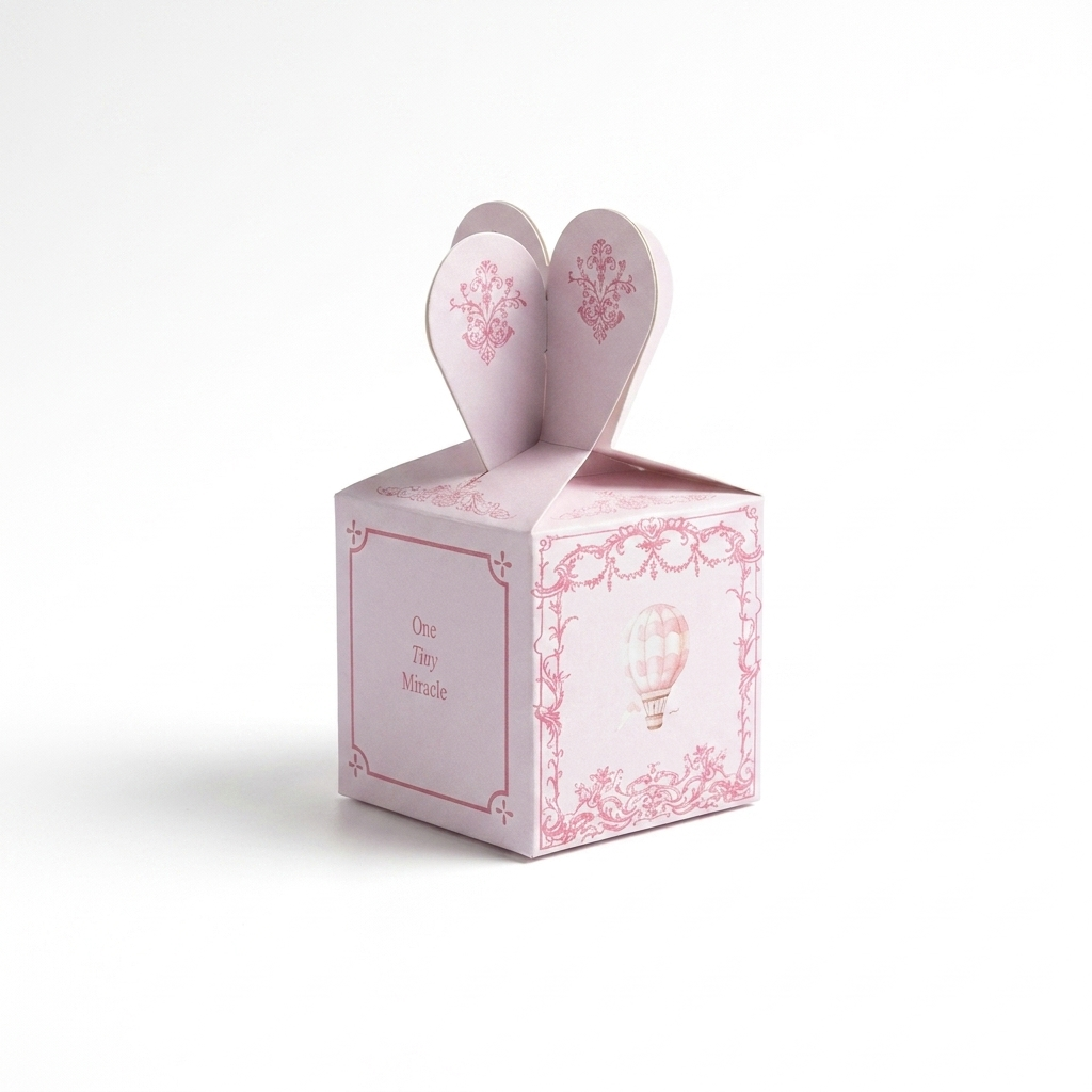 One Tiny Miracle - It's a Girl Pink Box