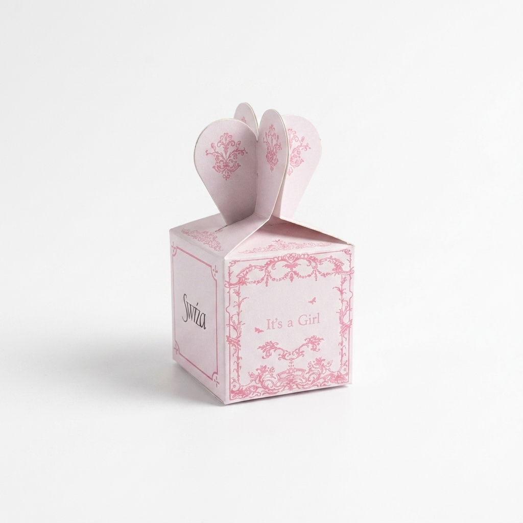 One Tiny Miracle - It's a Girl Pink Box
