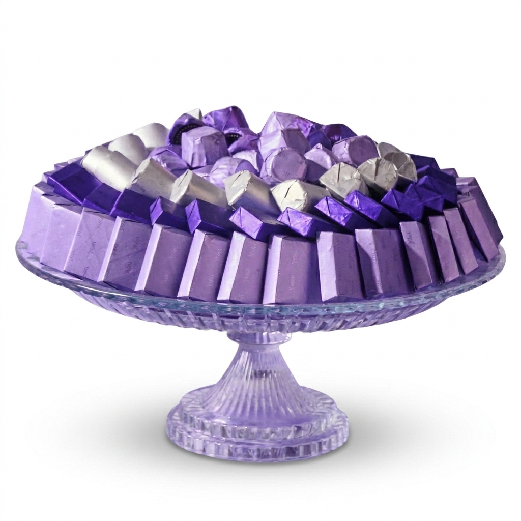 Tray Of Chocolates - Lilac Bloom